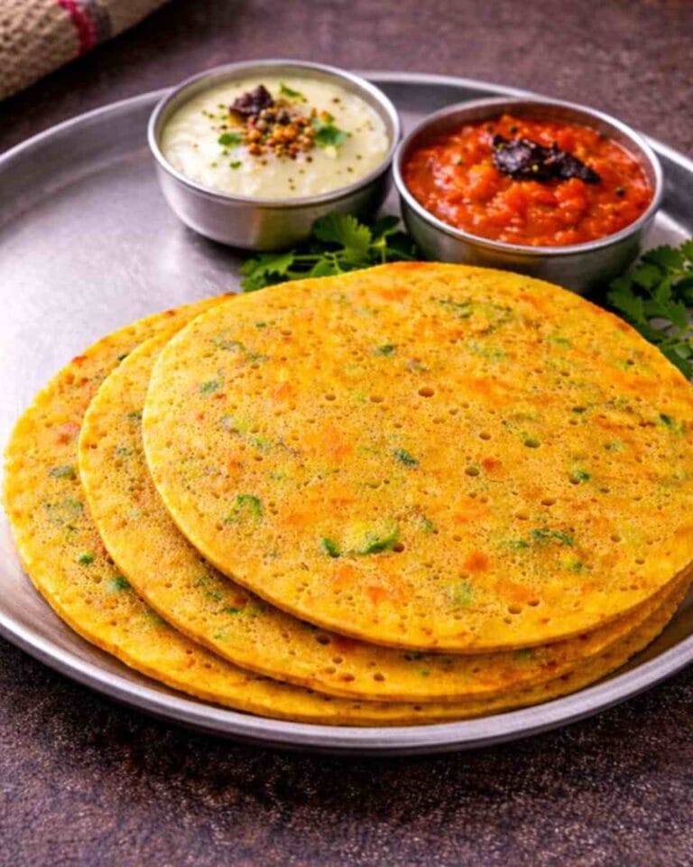 kadalai maavu dosa recipe made with besan and vegetables