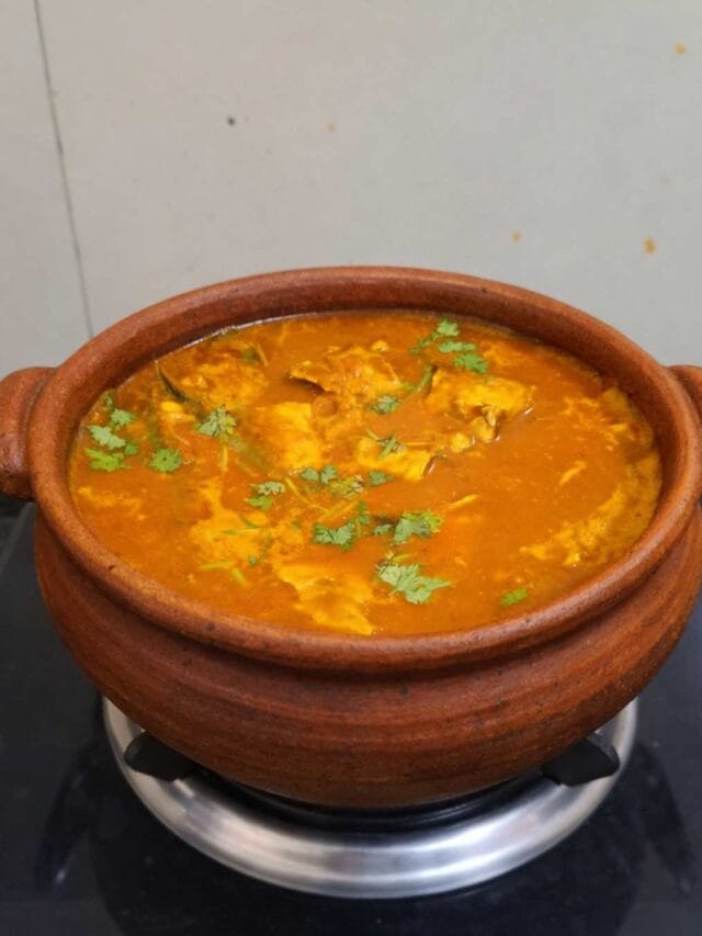 Authentic Ayila Meen Kulambu (Traditional Fish Curry)