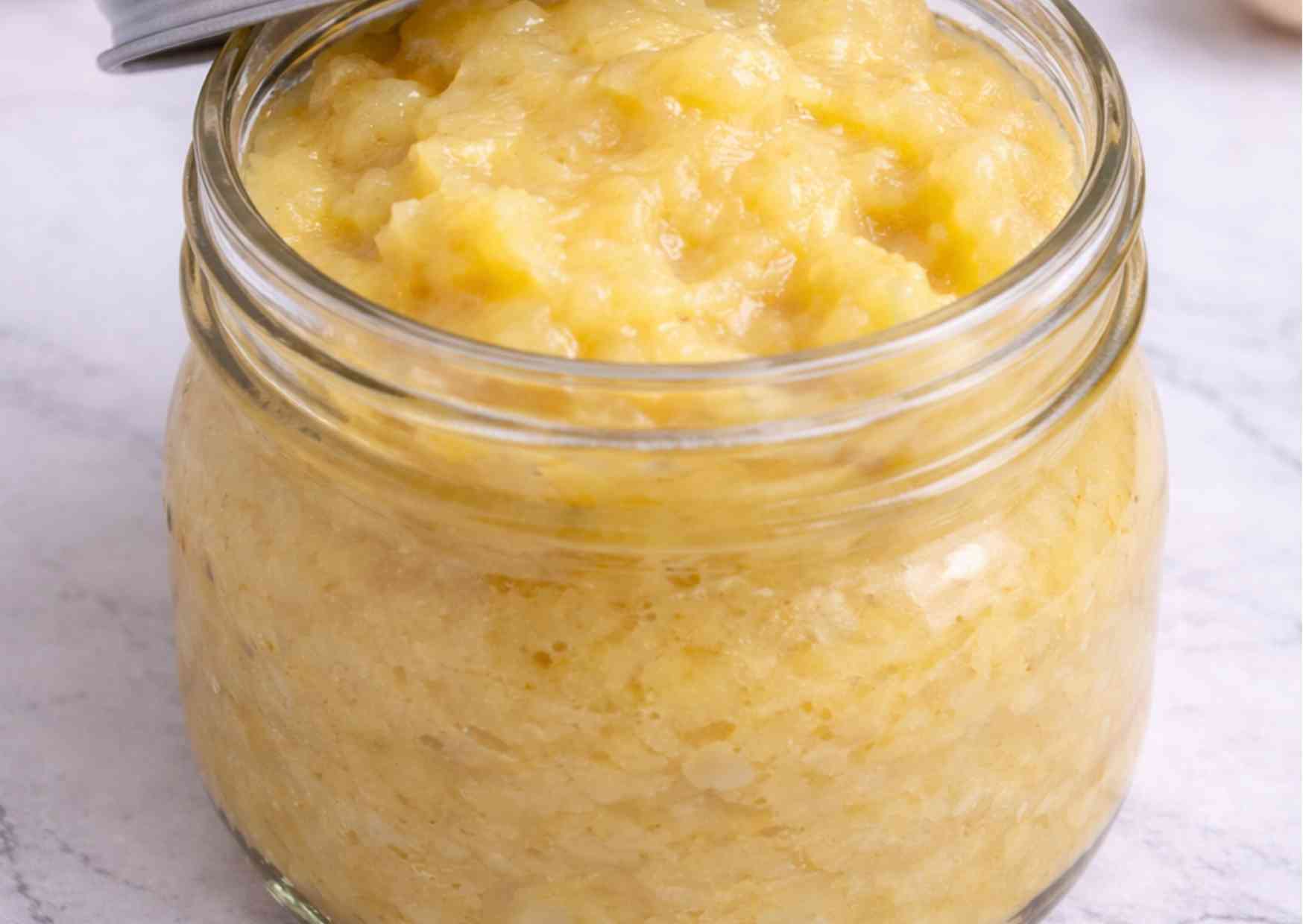 Quick homemade ginger garlic paste without oil stored in jar | fresh ginger garlic paste for everyday cooking