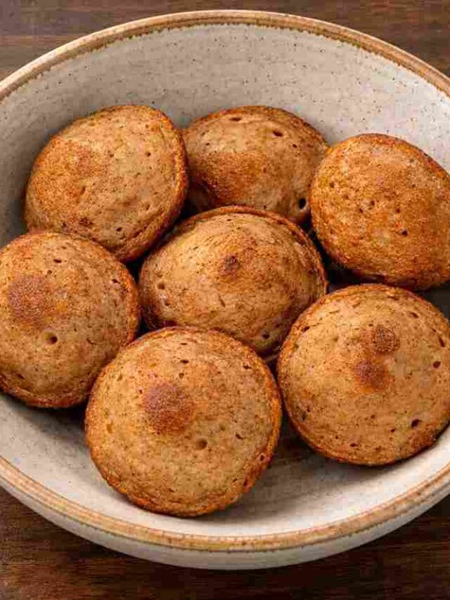 Sweet Kuzhi Paniyaram – 15min healthy breakfast for kids