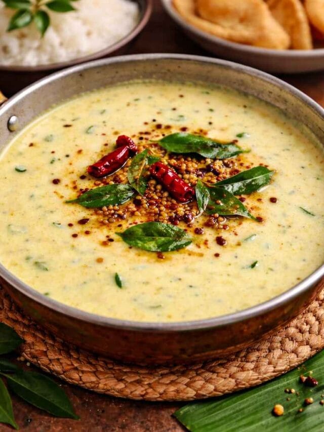 Mor Kulambu – Cooling Curd Curry Ready in 20 Minutes