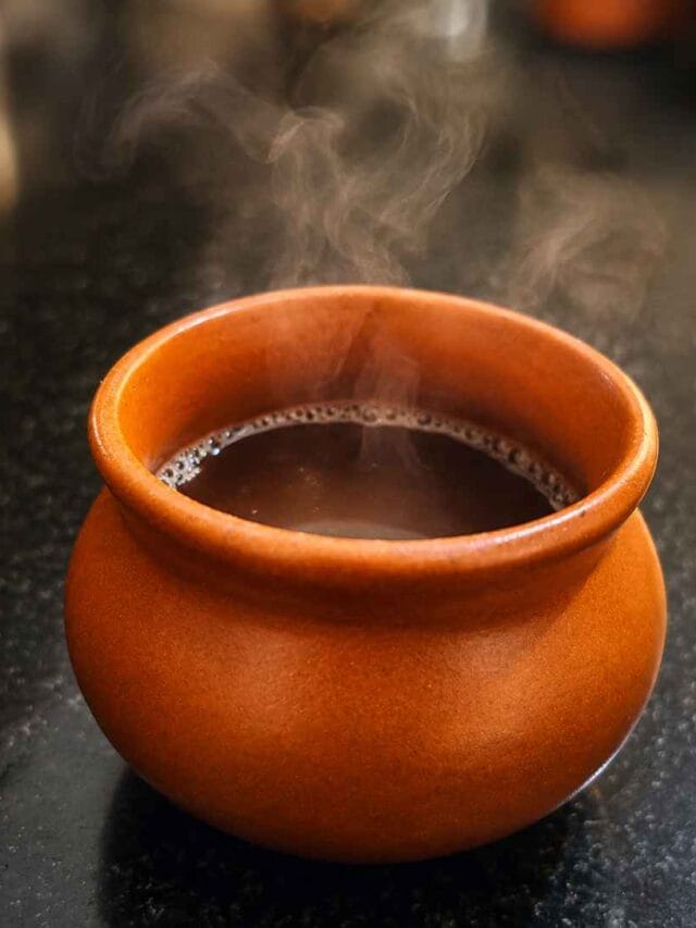 Homemade Sukku Malli Powder for Daily Herbal Coffee